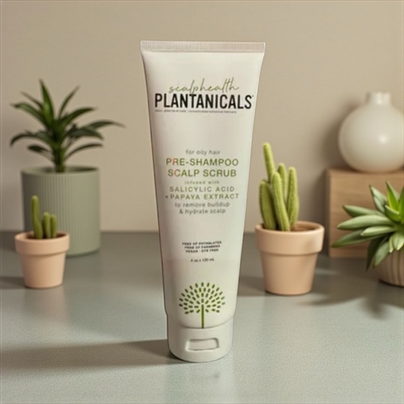 plantanicals Other - Pre-Shampoo Scalp Scrub – White